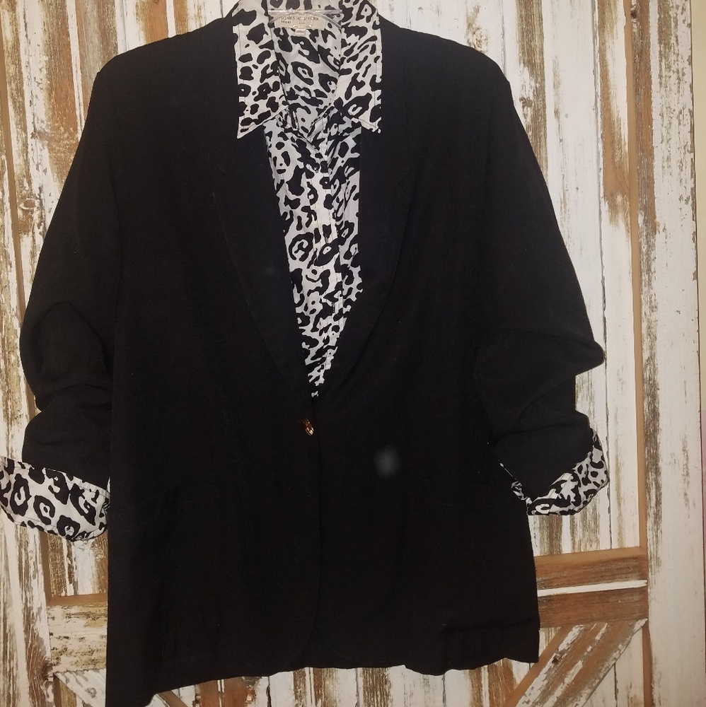 blazer and blouse